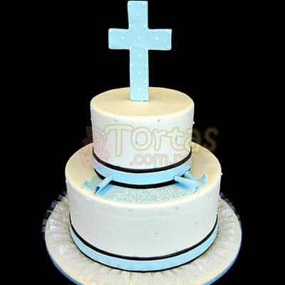 Torta Bautizo/Comunion 10 | Tortas de Bautizo | Torta bautizo 