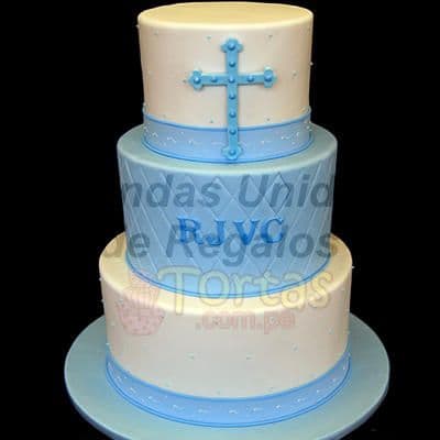 Torta Primera Comunión 11 | Tortas de Bautizo | Torta bautizo 