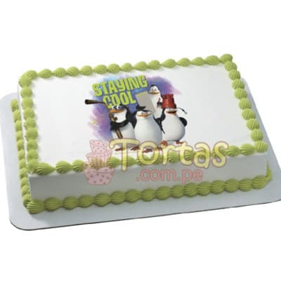Torta Pinguinos | Delivery de de Tortas en Lima | Tortas a Peru 