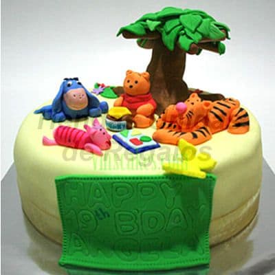 Torta Winnie Pooh | Delivery de de Tortas en Lima | Tortas a Peru - Whatsapp: 980660044