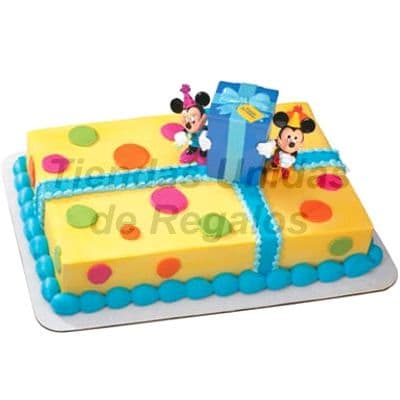 Torta Mickey y Minnie Bebes | Delivery de de Tortas en Lima | Tortas a Peru 