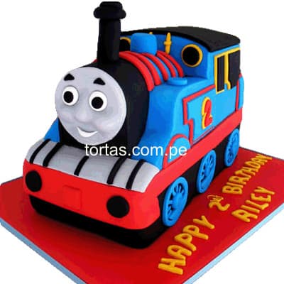 Torta Thomas Train | Delivery de de Tortas en Lima | Tortas a Peru - Whatsapp: 980660044