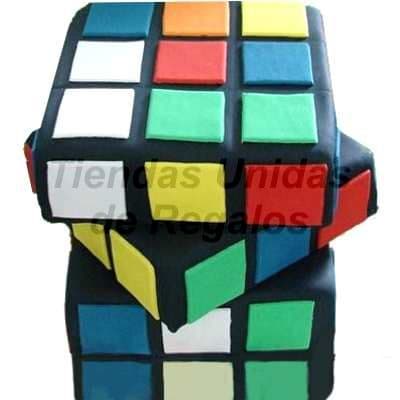 Tortas Delivery | Torta Cubo Rubik | Tortas para mujeres | Rubik - Cod:WDA02
