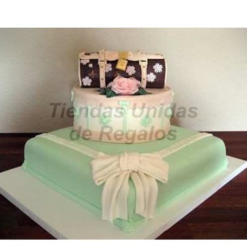 Torta de Dama | Torta cumpleaños mujer | Pasteles para Mujer - Cod:WDA29