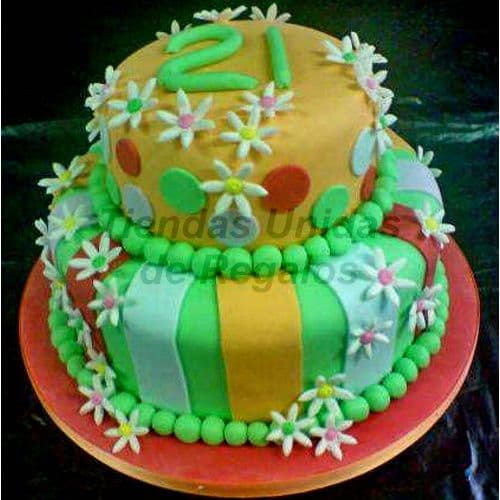 Tortas de Flores | Tortas Florales | Tortas de Flores | Pastel con Flores - Whatsapp: 980660044
