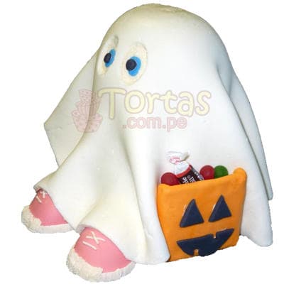Halloween | CupCake de Fantasma | Halloween Regalos y Desayunos - Whatsapp: 980660044