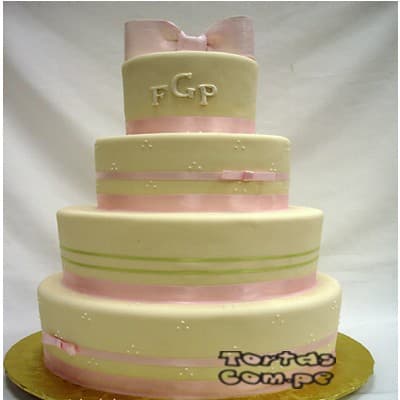 Tortas de Matrimonio | Tortas matrimonio | Tortas de Bodas | Torta para Bodas - Cod:WMA01