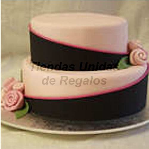Torta Matrimonio 33 | Tortas matrimonio | Tortas de Bodas | Torta para Bodas - Cod:WMA33