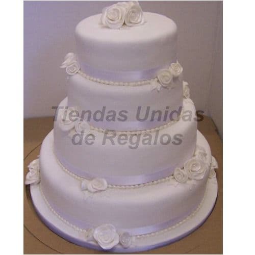 Tortas de Matrimonio Precios | Torta de  Matrimonio  - Cod:WMA35