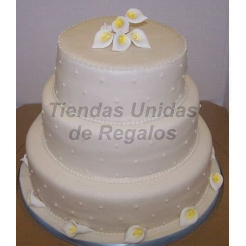 Torta Matrimonio 36 | Tortas matrimonio | Tortas de Bodas | Torta para Bodas - Cod:WMA36