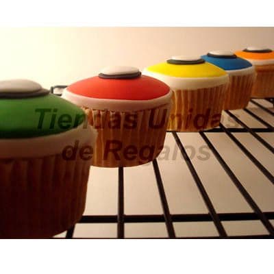 Cupcakes de Colores | Cupcakes Personalizados Para Regalos - Whatsapp: 980660044