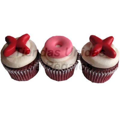 Cupcakes Xoxo | Cupcakes Personalizados Para Regalos - Whatsapp: 980660044