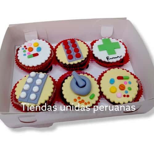 Envio de Regalos Cupcakes Químico farmacéutico | Cupcakes Farmacia - Whatsapp: 980660044