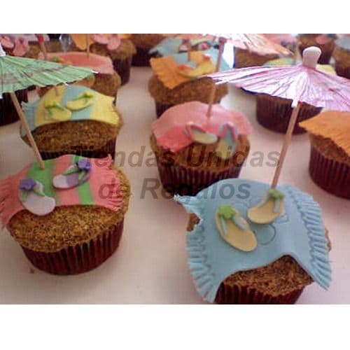 Envio de Regalos Cupcakes Verano | Cupcakes a Domicilio - Whatsapp: 980660044