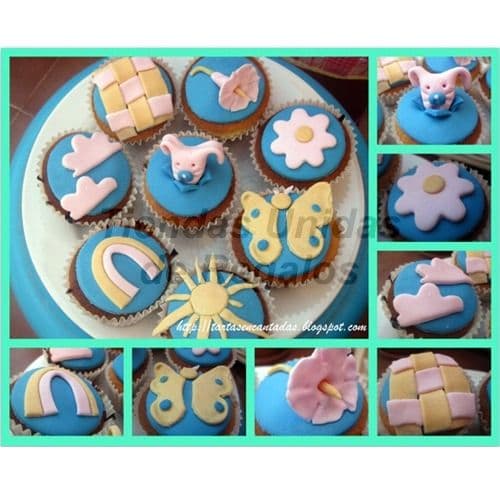 Cupcakes Recien Nacidos | Cupcakes Personalizados Para Regalos - Cod:WMF46
