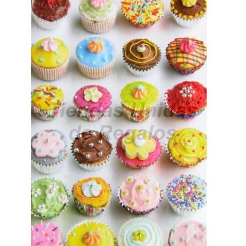 Envio de Regalos Cupcakes de Flores | Cupcakes Personalizados Para Regalos - Whatsapp: 980660044