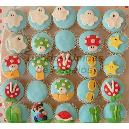 Cupcakes Mario Bros | Cupcakes Personalizados Para Regalos - Whatsapp: 980660044