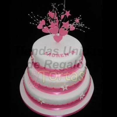 Pastel para Quinceañera | Torta de 15 | Tortas de quinceañeras - Whatsapp: 980660044