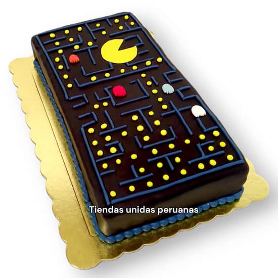 Envio de Regalos Torta Pacman - Pacman Cake - Whatsapp: 980660044