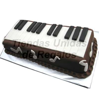 Torta Piano | Piano Cake - Cod:TRR23