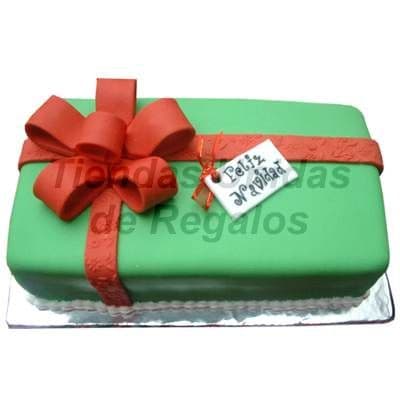 Torta Cajita de Regalo - GiftBox Cake 