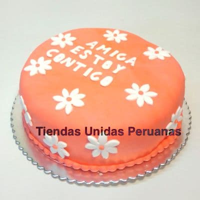 Torta Flores | Torta Tematica Flores - Cod:TRR27