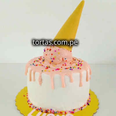 Torta Helado | Torta cono de Helado - Whatsapp: 980660044