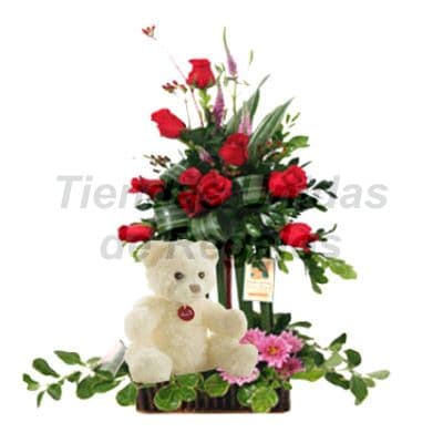 Arreglos Florales con Osos | Arreglos florales lima - Whatsapp: 980660044
