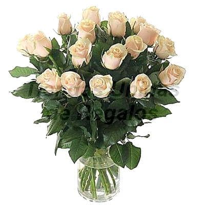 Florero 10 | Arreglos florales en Floreros de Vidrio | Floreros con Rosas - Whatsapp: 980660044
