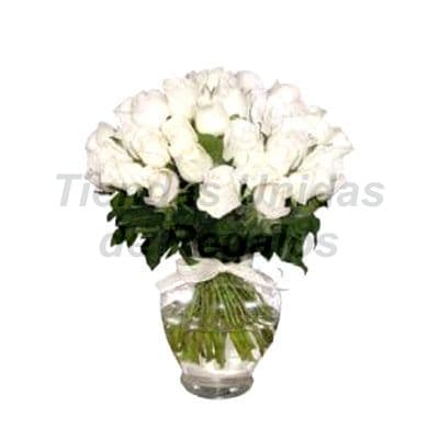 Florero 24 | Arreglos florales en Floreros de Vidrio | Floreros con Rosas - Whatsapp: 980660044