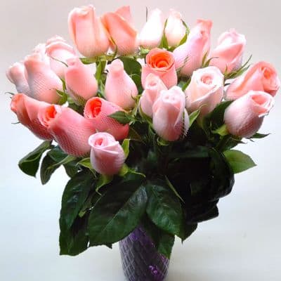 Florero 30 | Arreglos florales en Floreros de Vidrio | Floreros con Rosas - Cod:XFR30