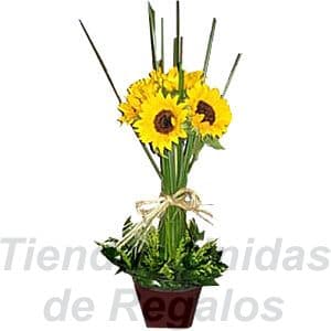 Envio de Regalos Arreglos de Girasoles | Arreglo con Girasoles | Arreglos florales con Girasoles - Whatsapp: 980660044
